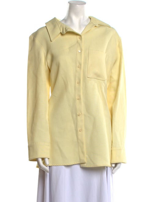 Jacquemus Long Sleeve Button-Up Top