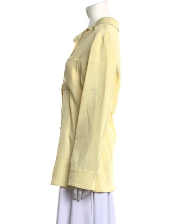 Jacquemus Long Sleeve Button-Up Top