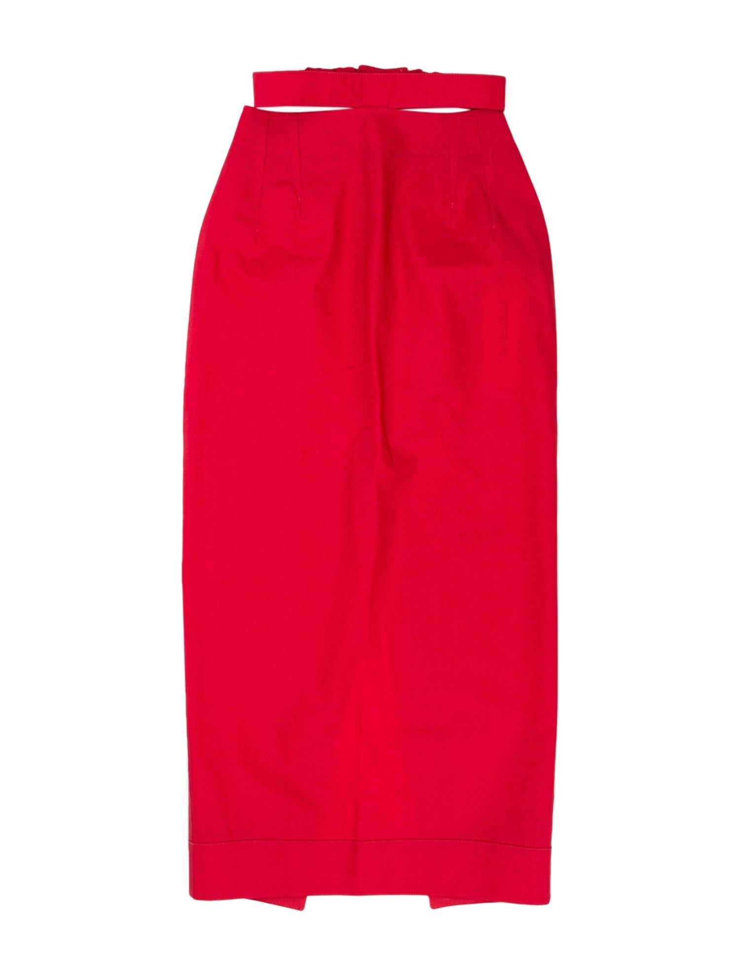 Jacquemus Virgin Wool Midi Length Skirt