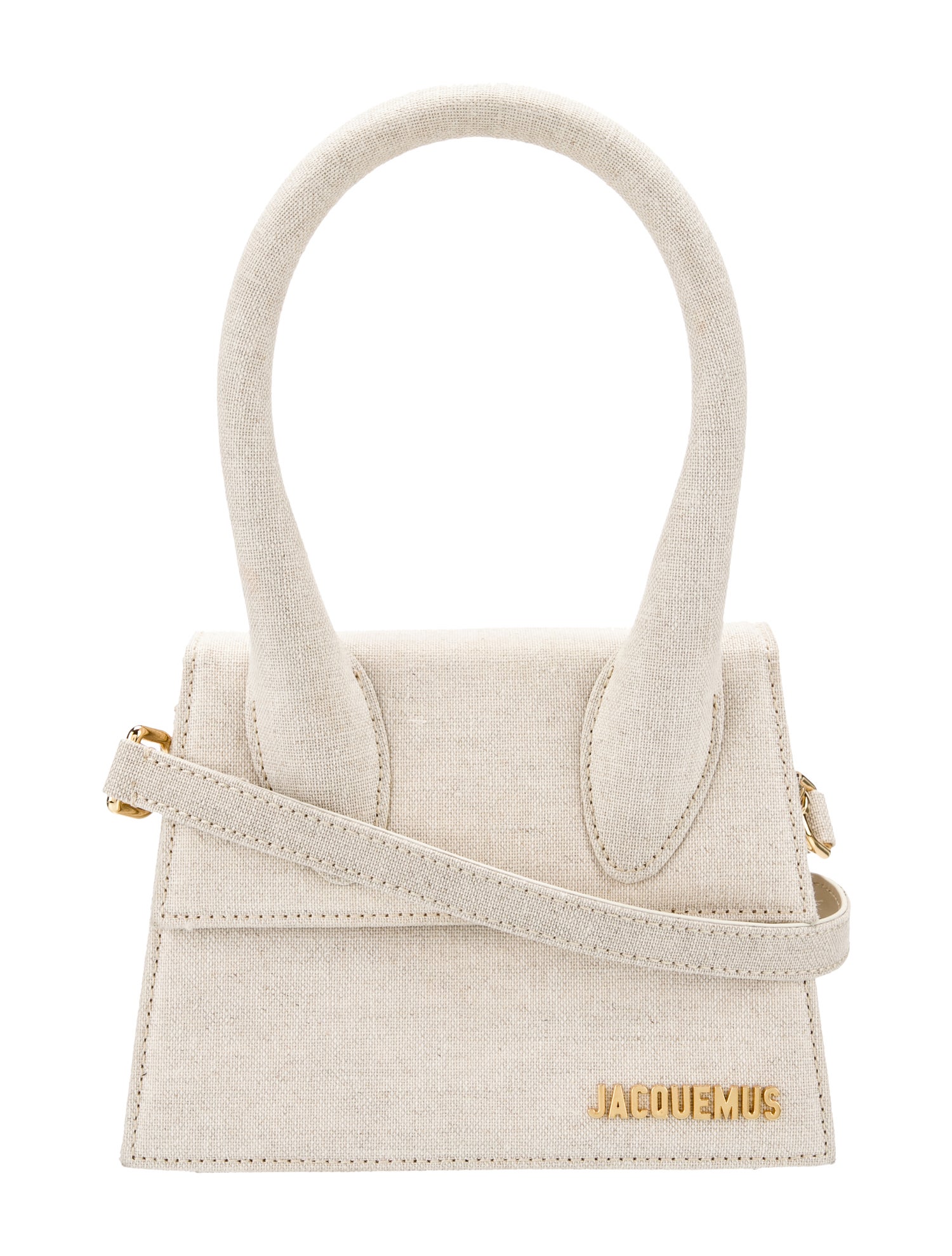 Jacquemus Canvas Top Handle Bag