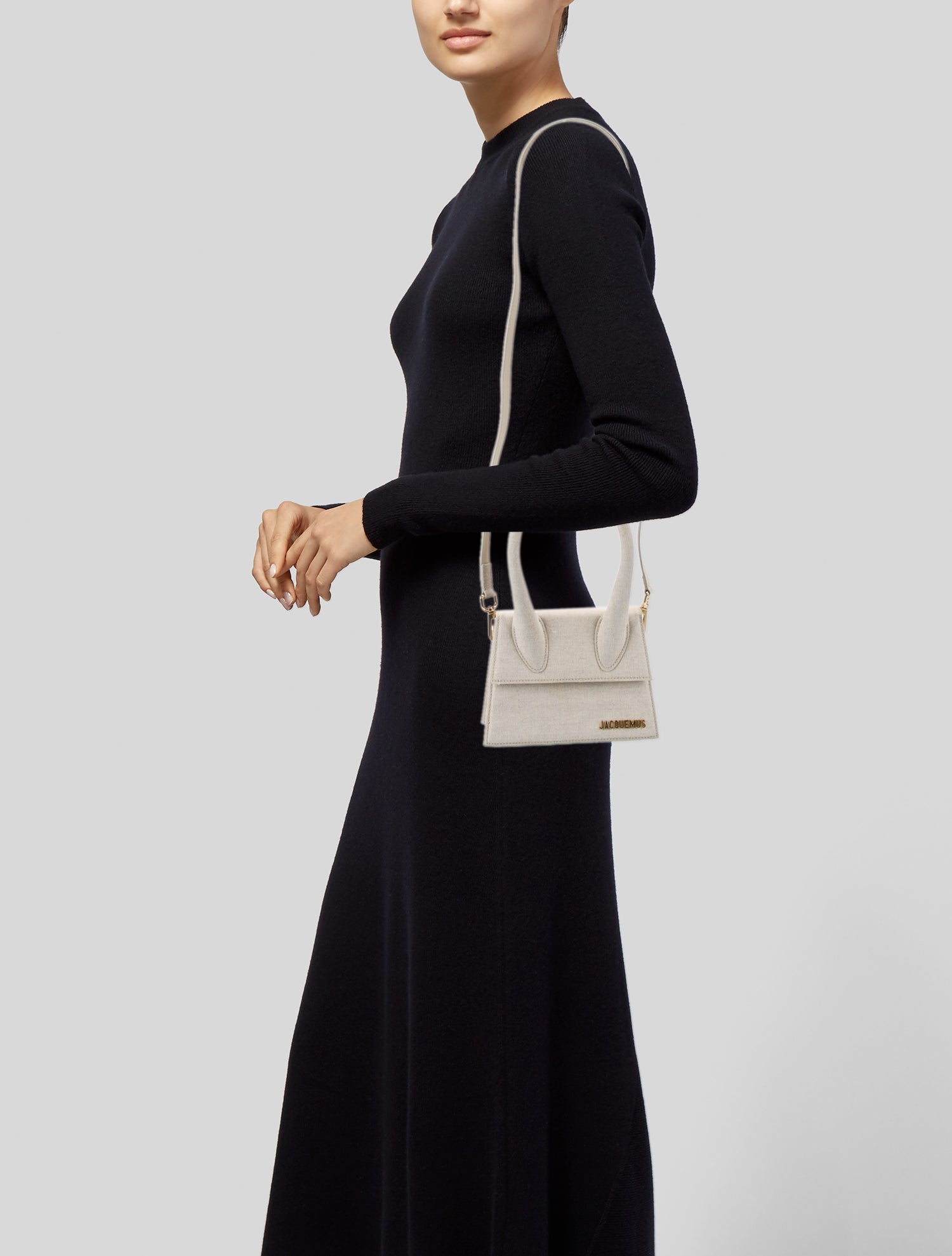 Jacquemus Canvas Top Handle Bag