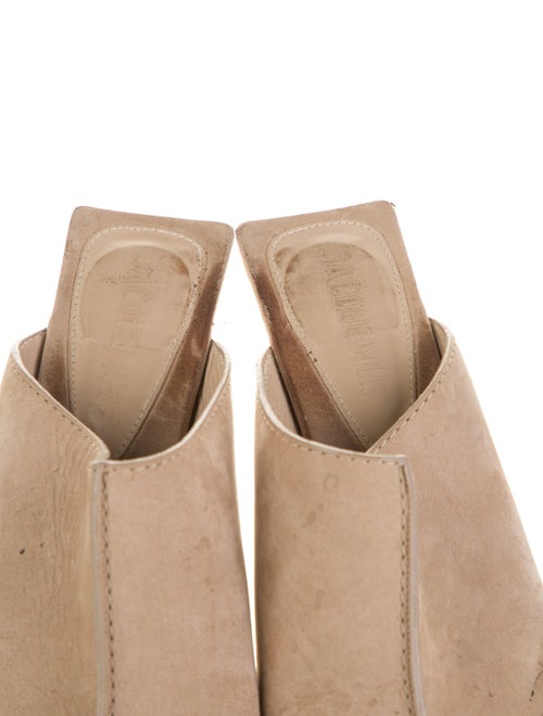 Jacquemus Suede Slides