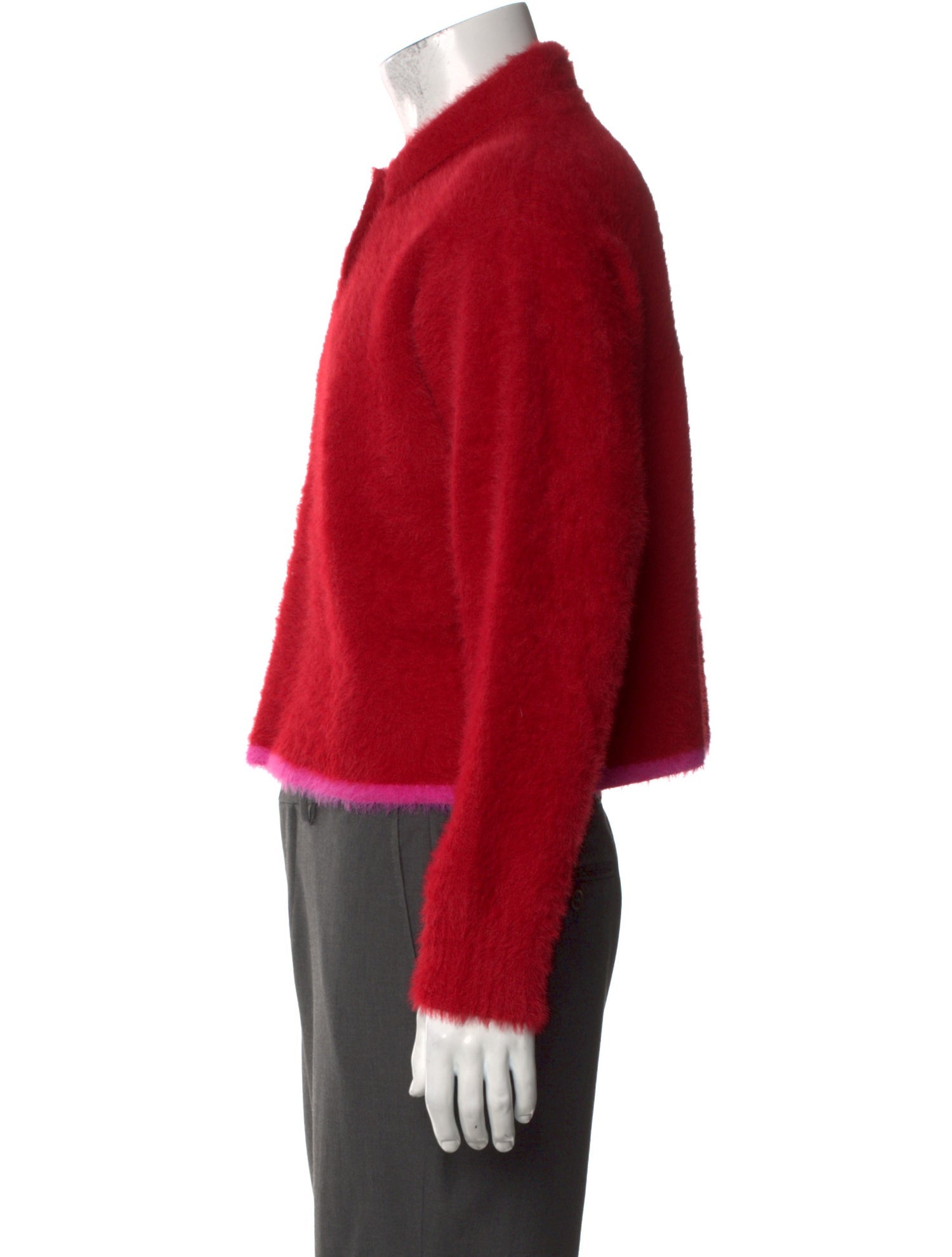 Jacquemus Collar Long Sleeve Polo Sweater