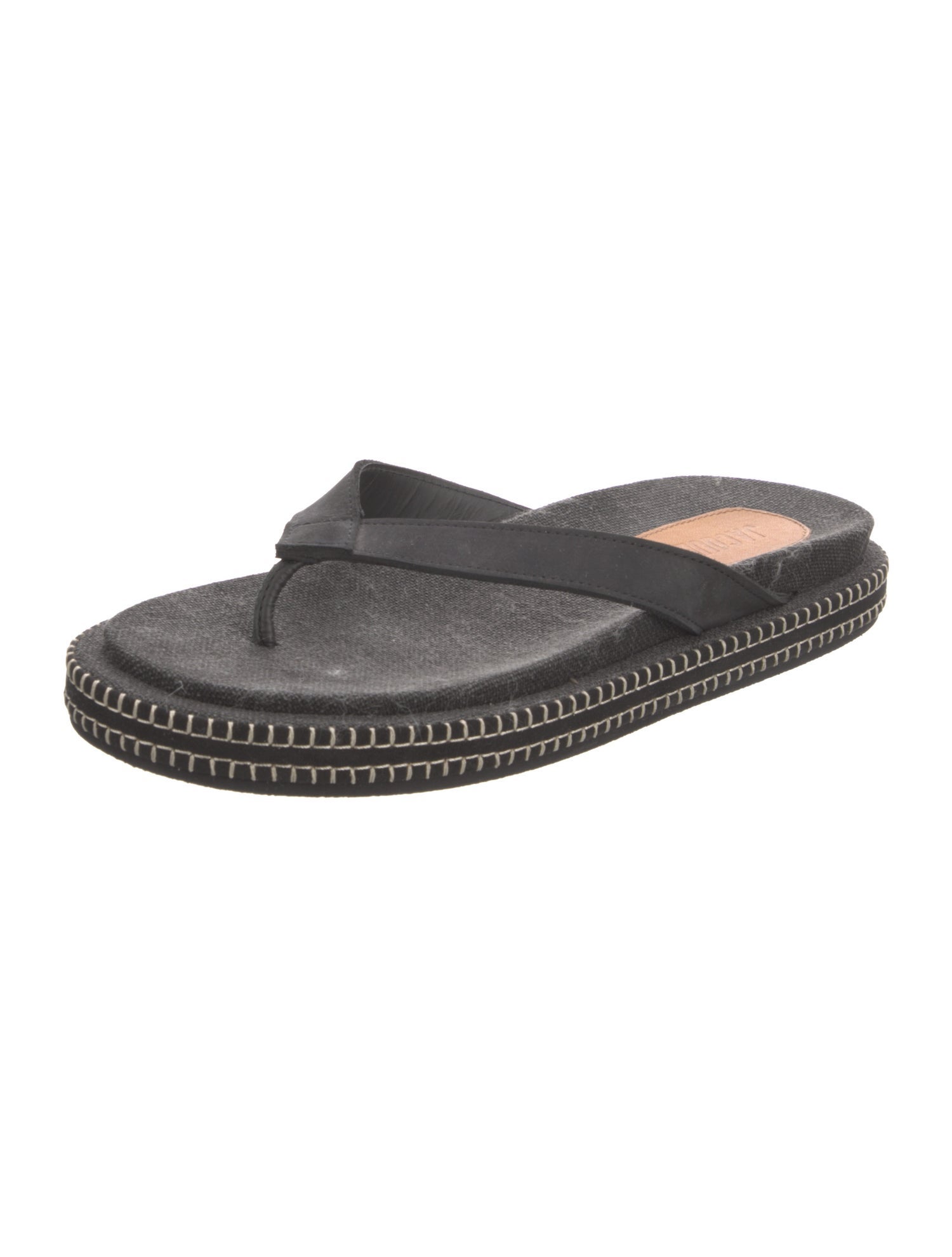 Jacquemus Leather Flip Flops