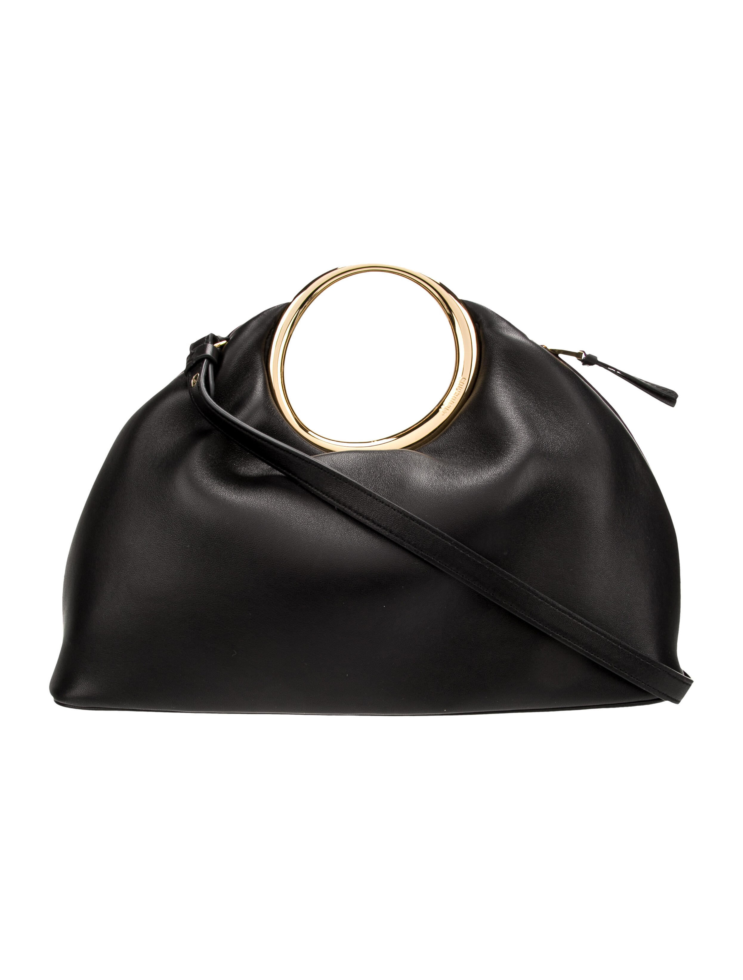 Jacquemus Leather Top Handle Bag