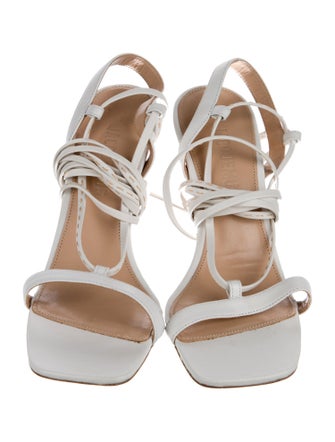 Jacquemus Leather Slingback Sandals