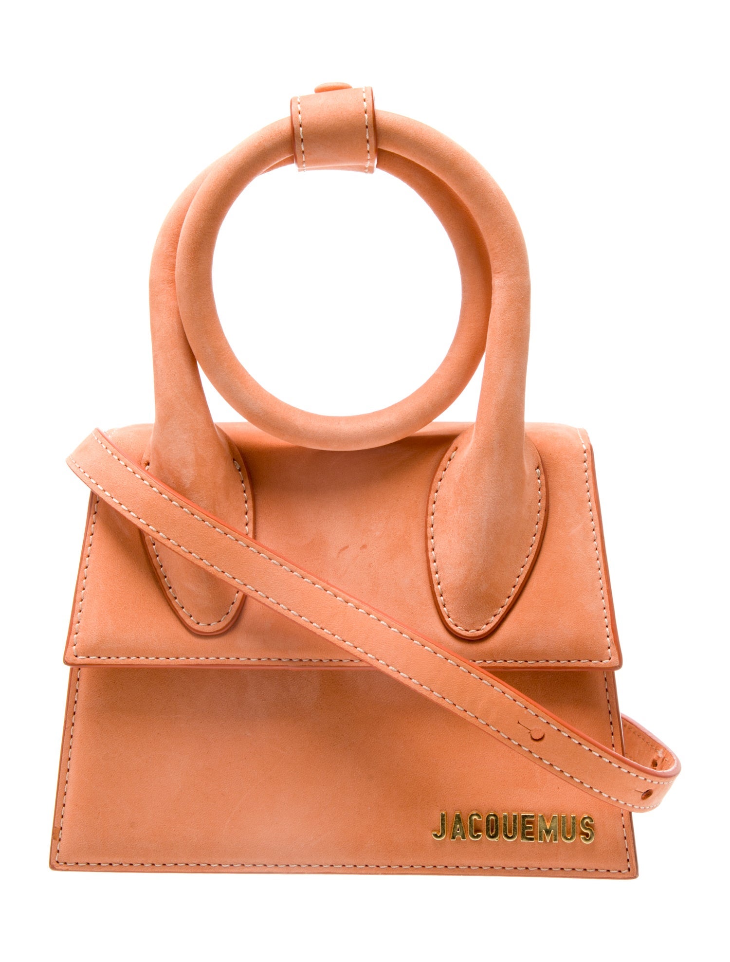 Jacquemus Leather Top Handle Bag