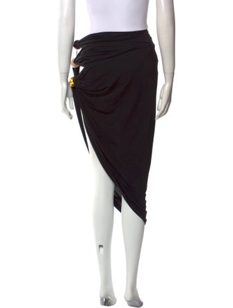 Jacquemus Virgin Wool Midi Length Skirt