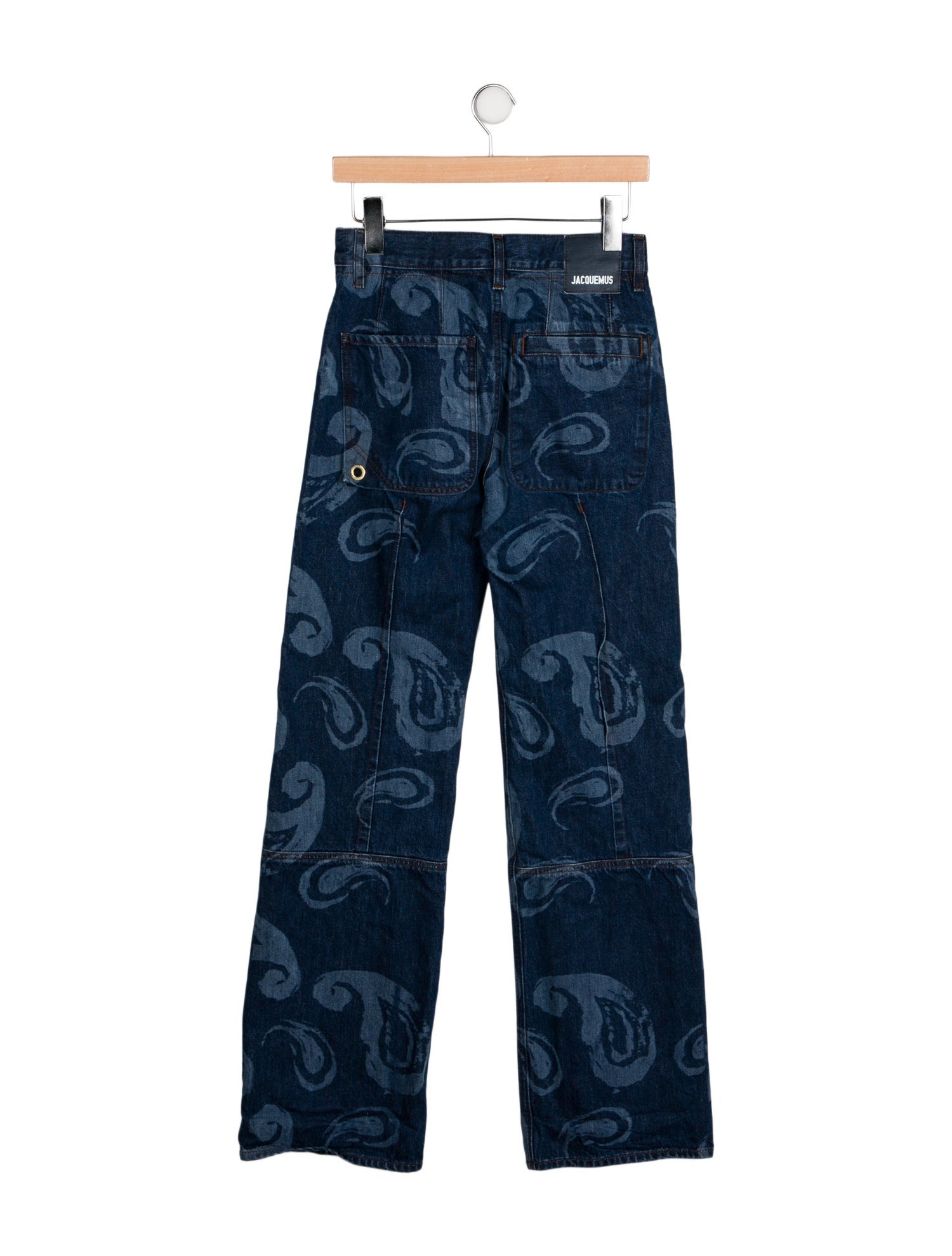 Jacquemus Mid-Rise Wide Leg Jeans
