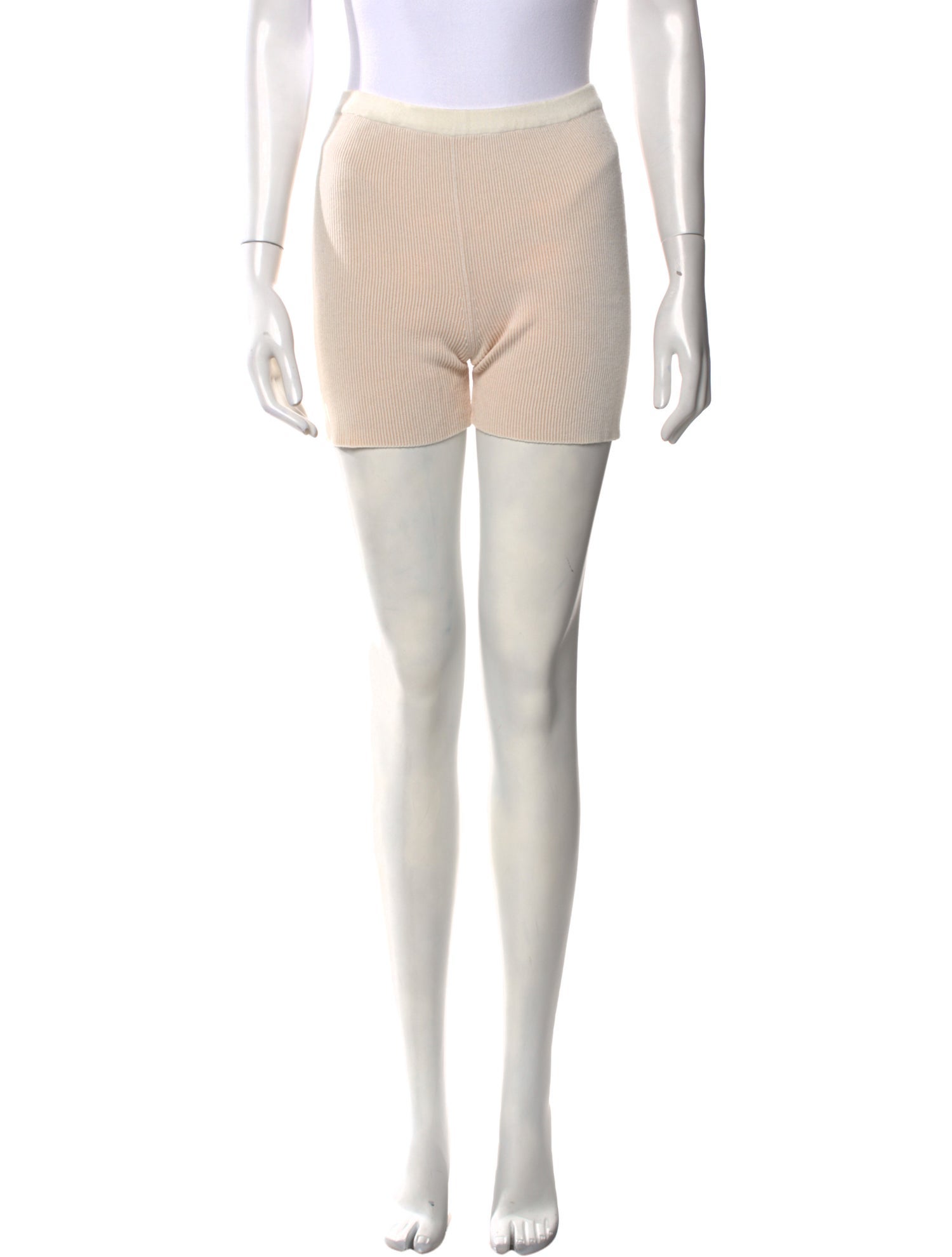 Jacquemus Striped Mini Shorts