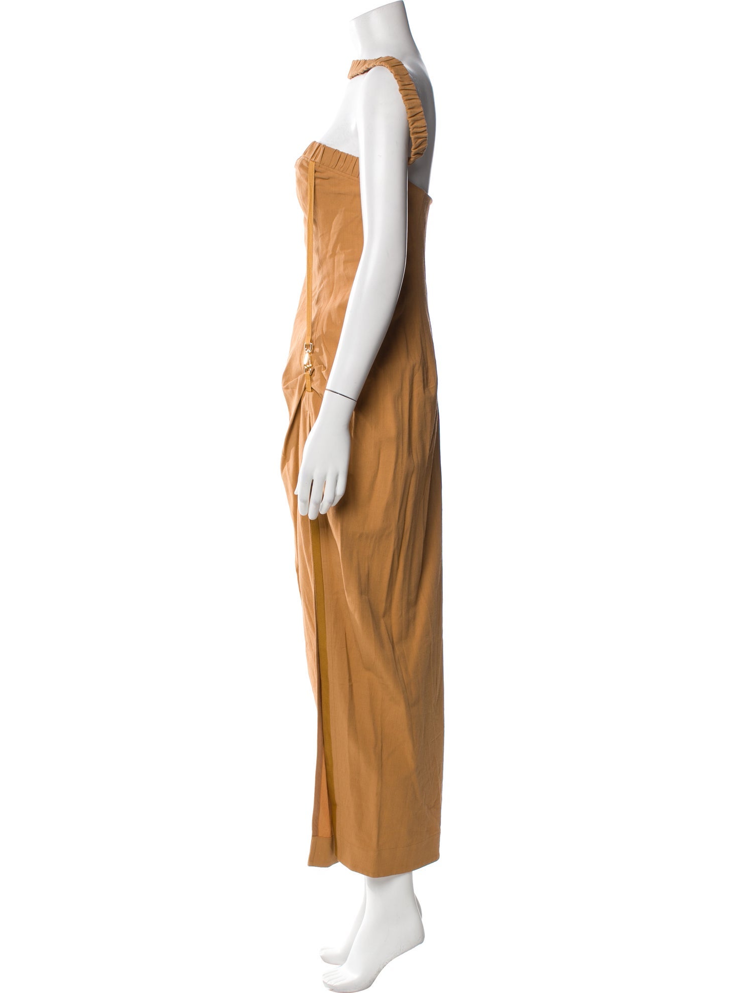 Jacquemus Linen Long Dress