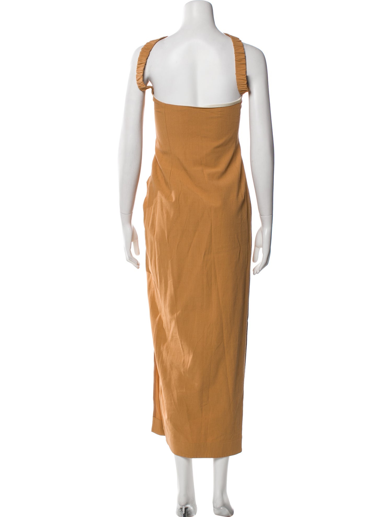 Jacquemus Linen Long Dress