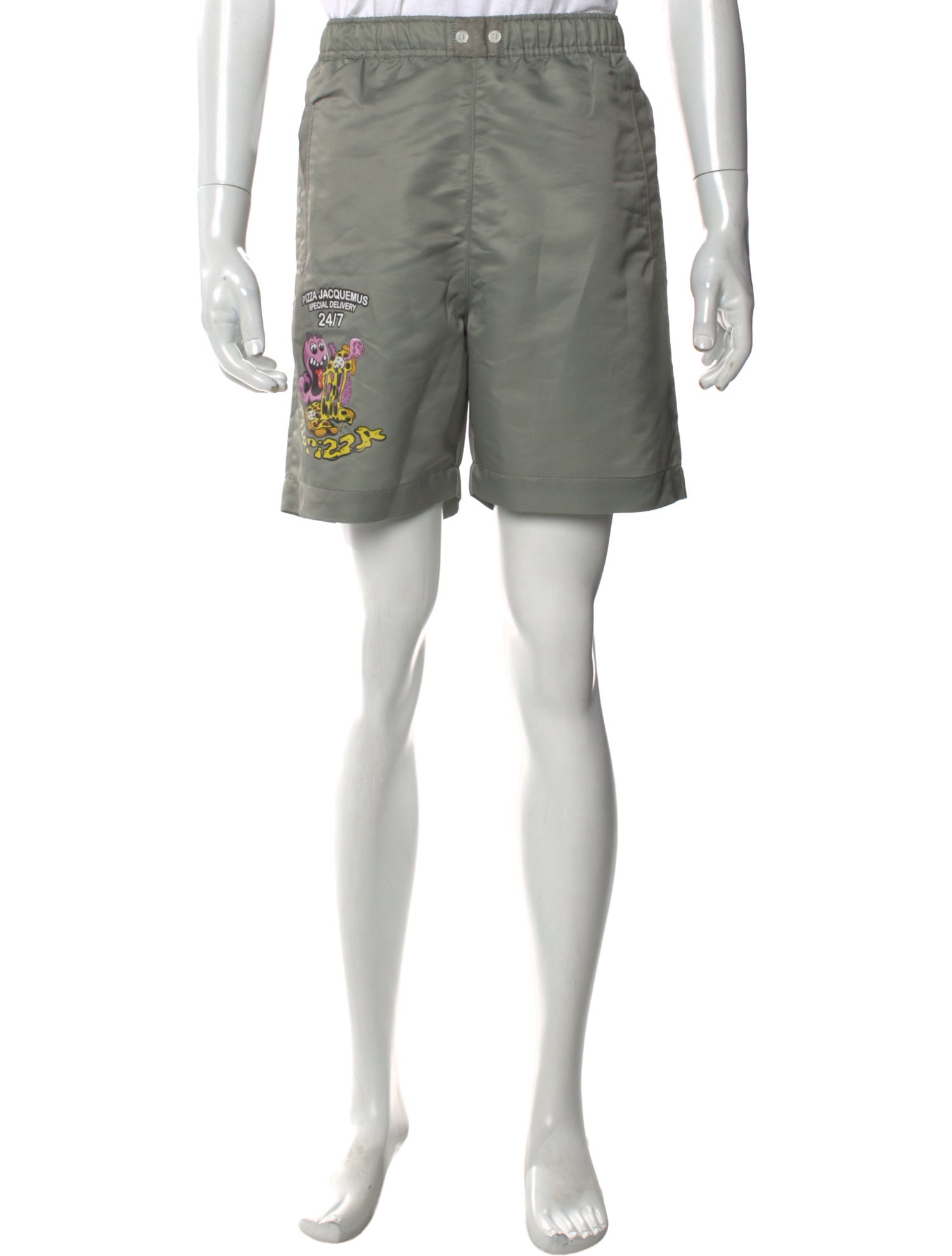 Jacquemus Graphic Print Swim Trunks w/ Tags