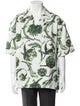 Jacquemus Floral Print Short Sleeve Shirt