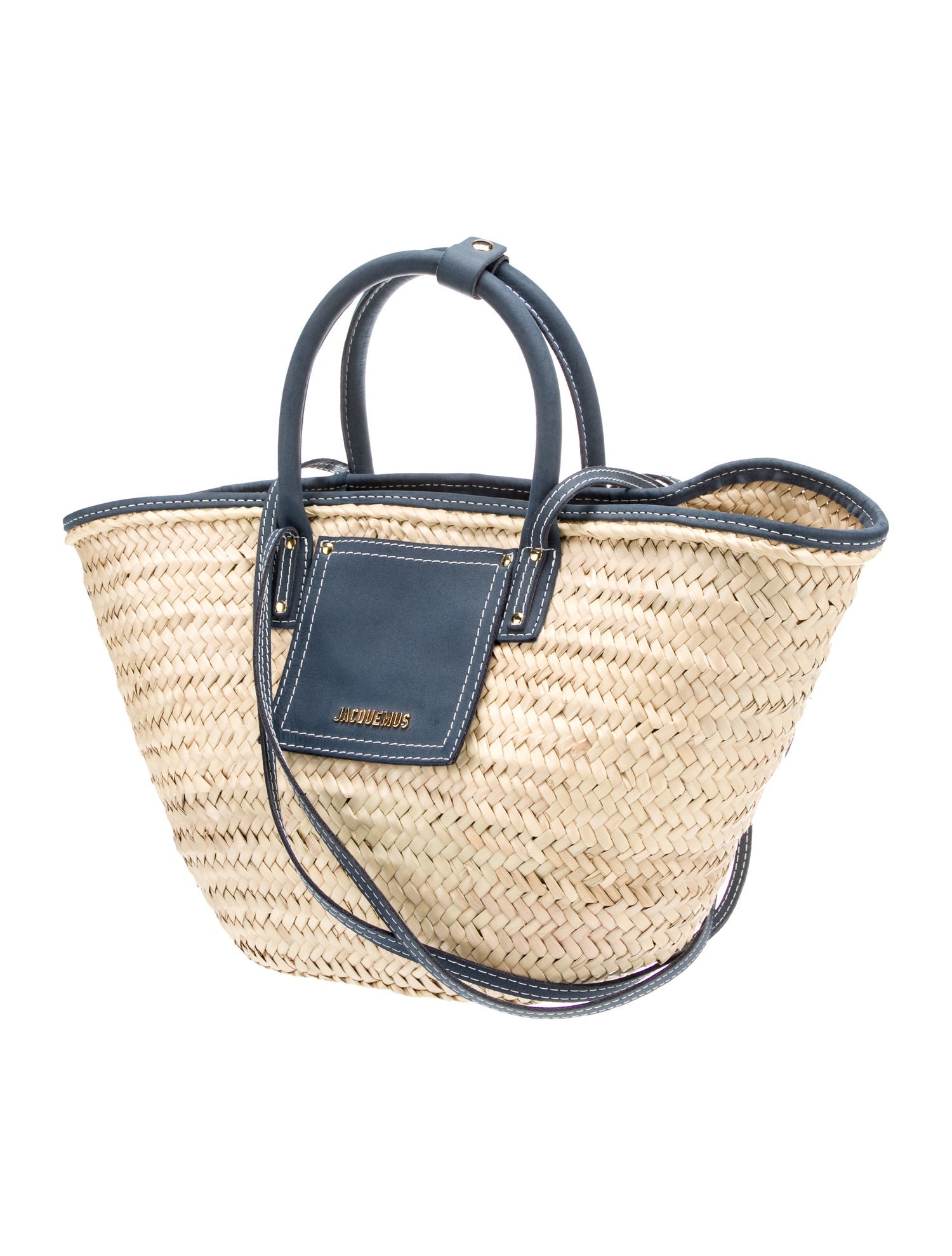 Jacquemus Straw Bucket Bag