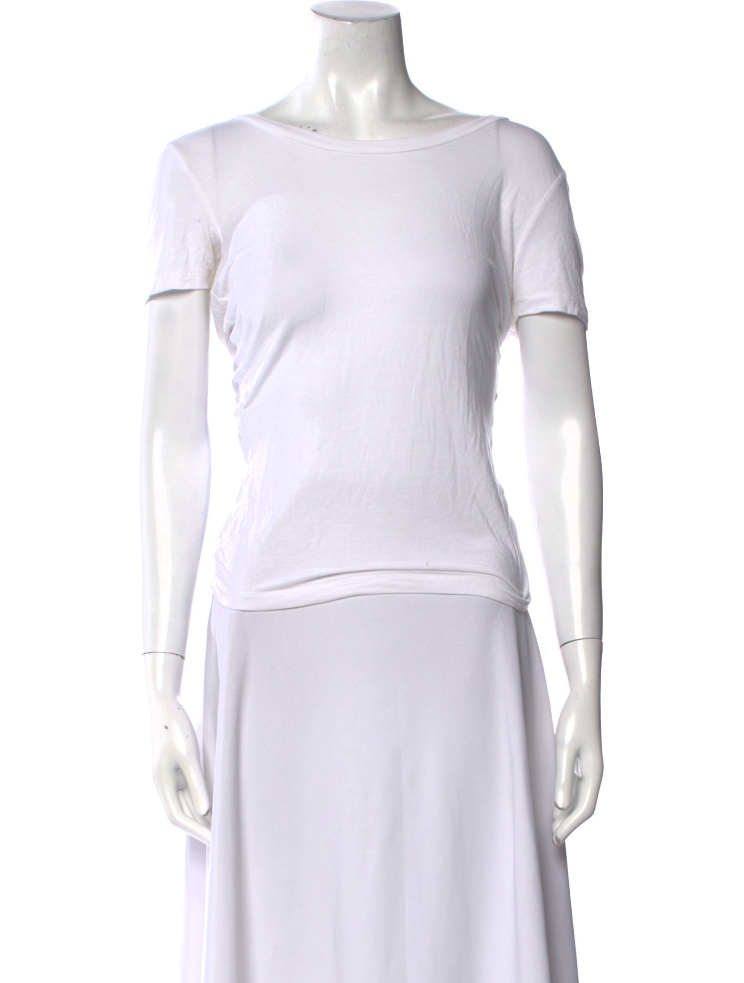 Jacquemus Bateau Neckline Short Sleeve T-Shirt