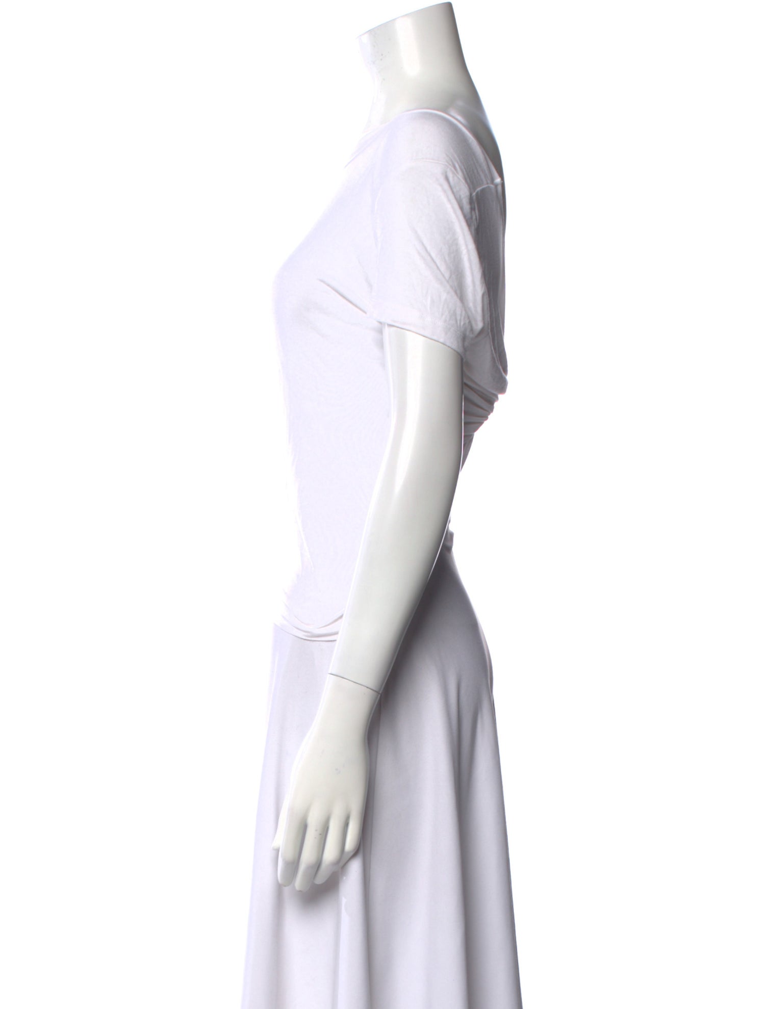 Jacquemus Bateau Neckline Short Sleeve T-Shirt