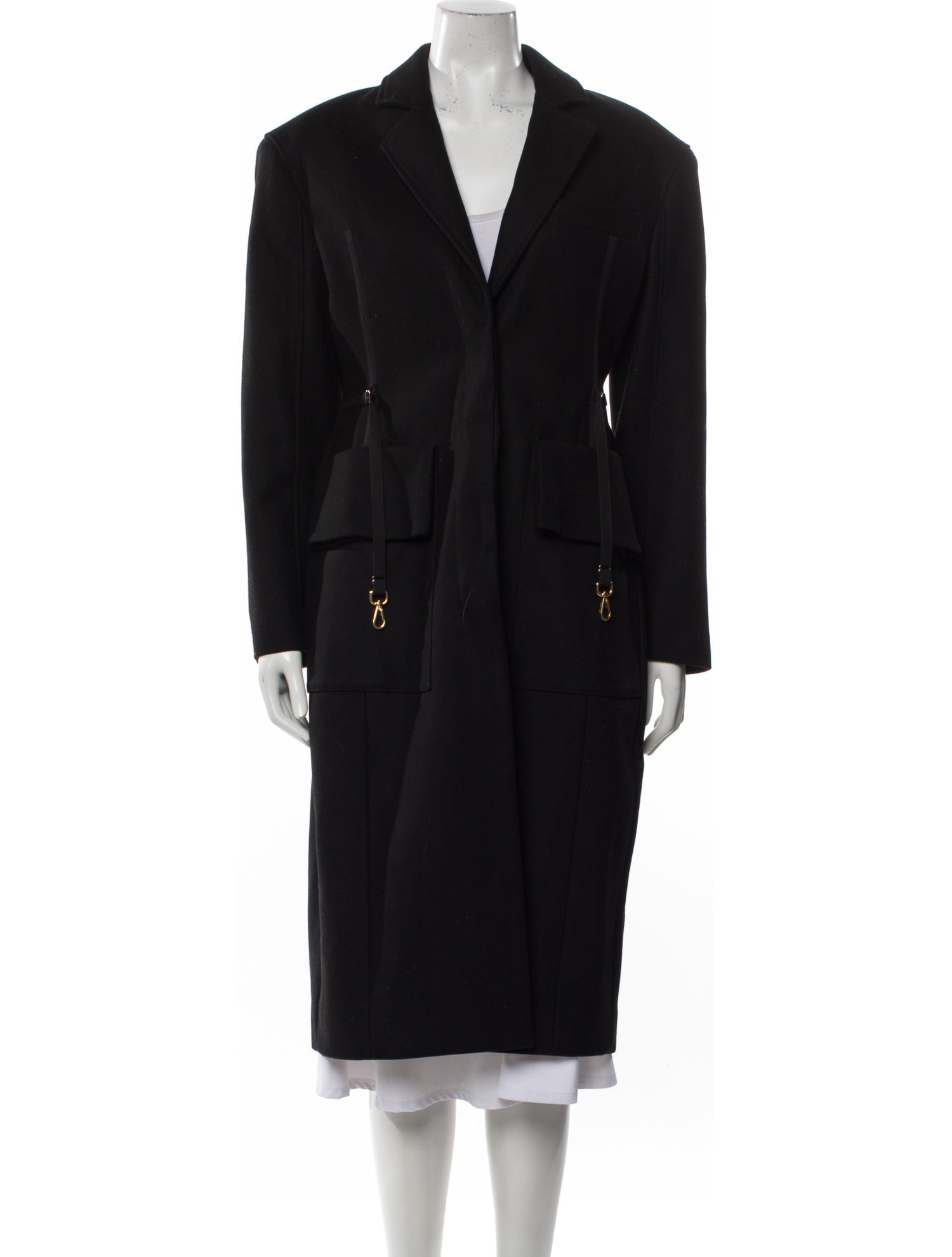 トレンチコート JACQUEMUS Women Trench Coats 24H243CO0771614990 Black JACQUEMUS Women Trench Coats 24H243CO0771614990 Black