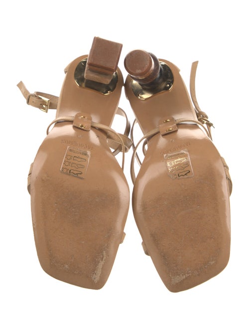 Jacquemus Leather Slingback Sandals