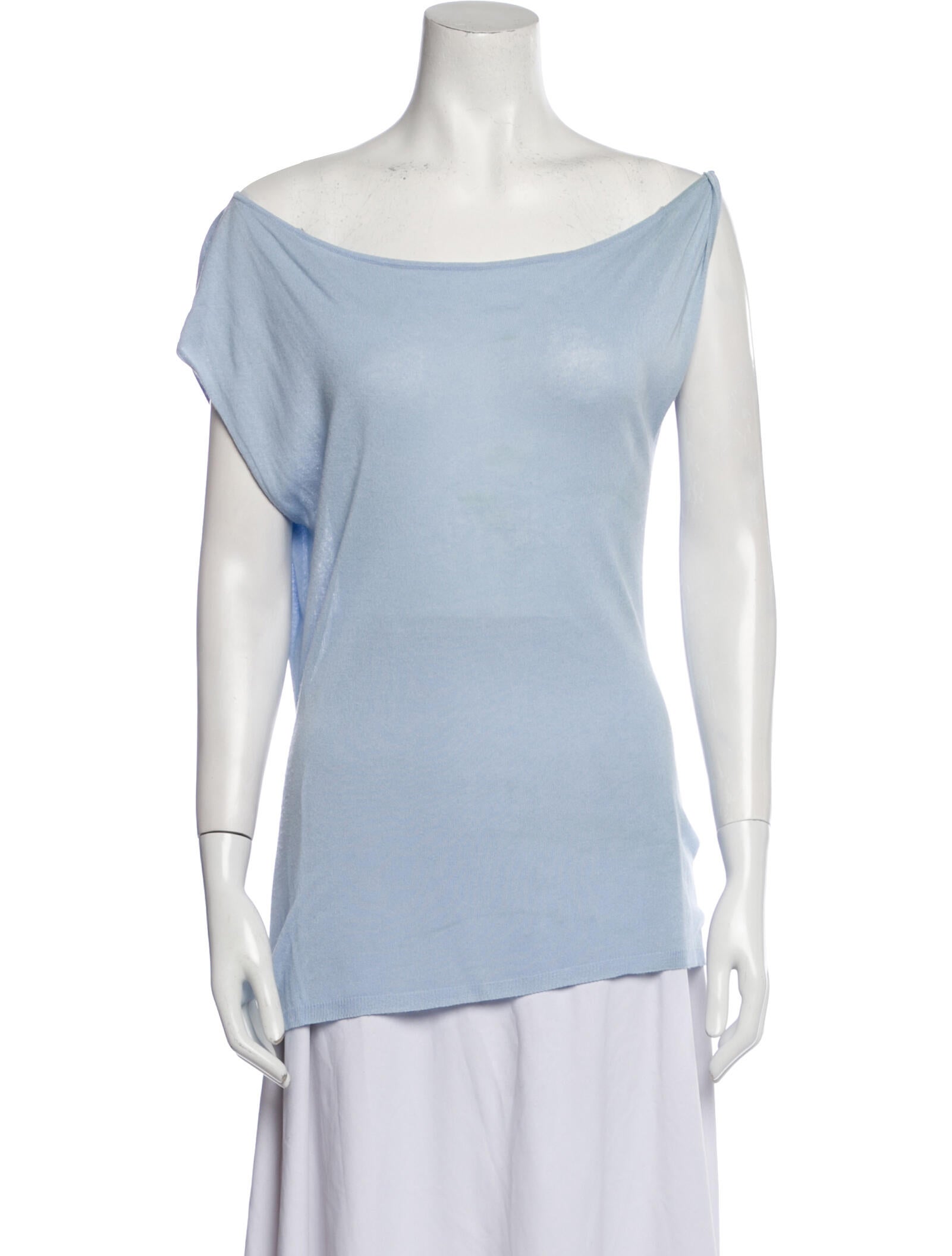 Jacquemus Bateau Neckline Short Sleeve T-Shirt