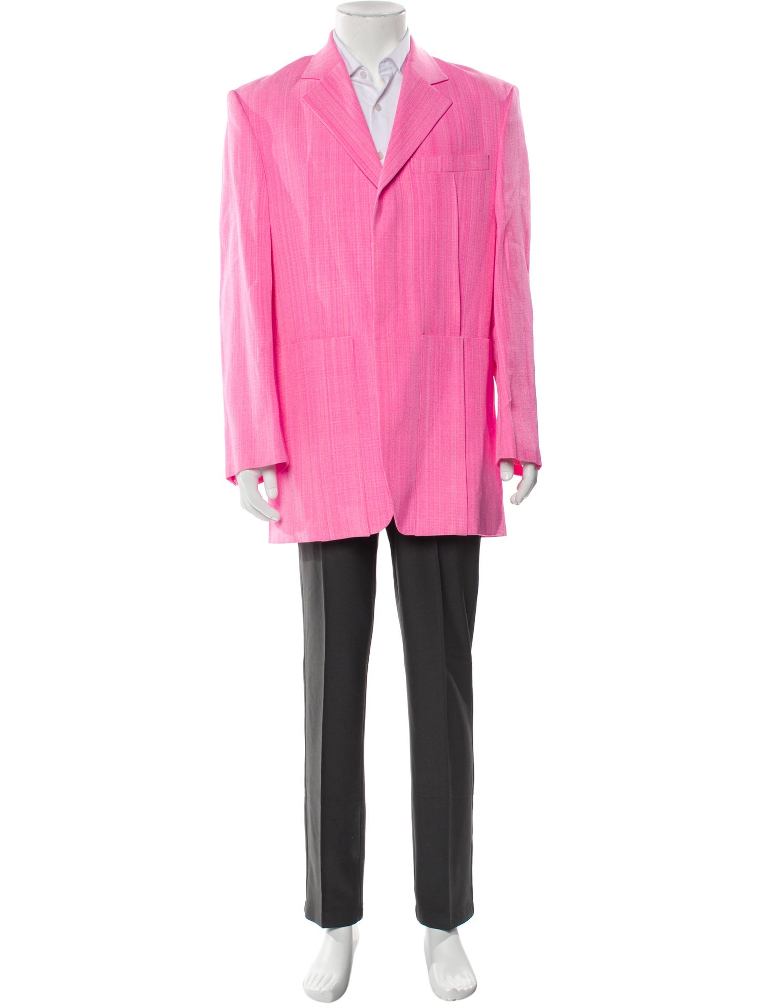 Jacquemus Pleated Accents Blazer
