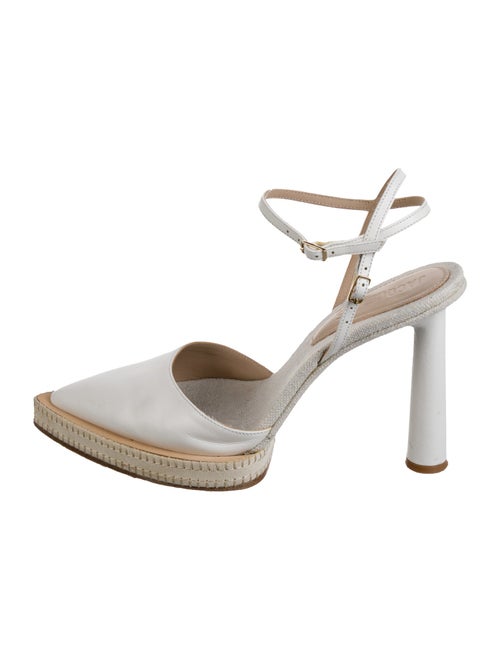 Jacquemus Leather Slingback Pumps
