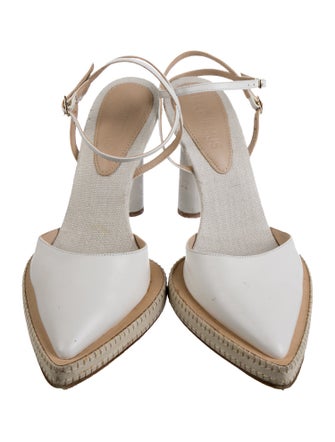 Jacquemus Leather Slingback Pumps