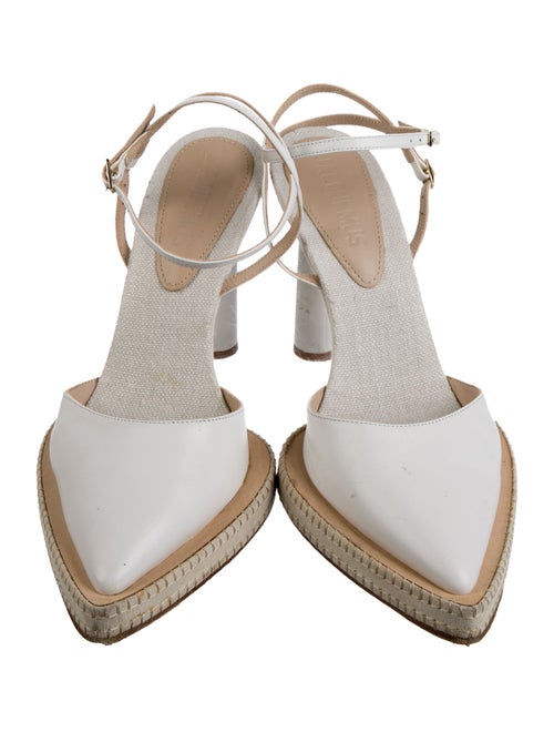 Jacquemus Leather Slingback Pumps