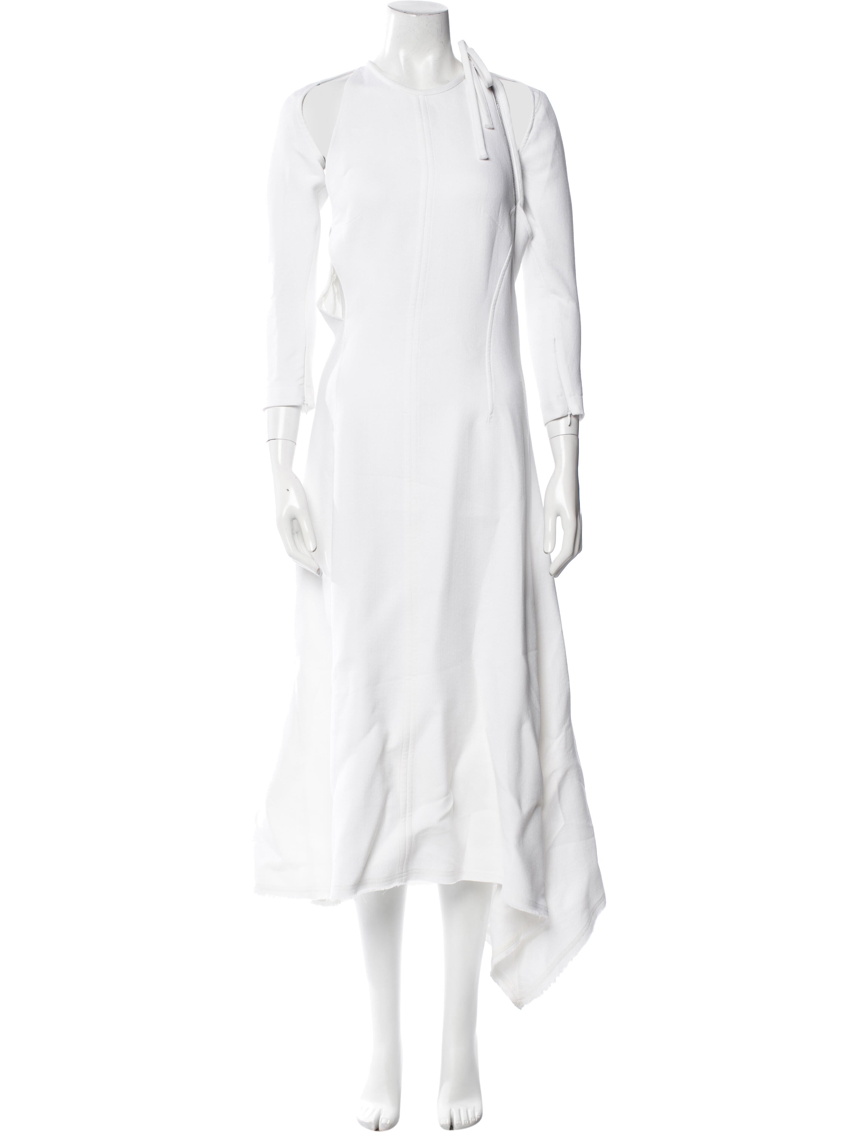 Jacquemus Crew Neck Long Dress