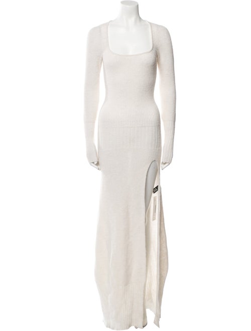Jacquemus Square Neckline Long Dress