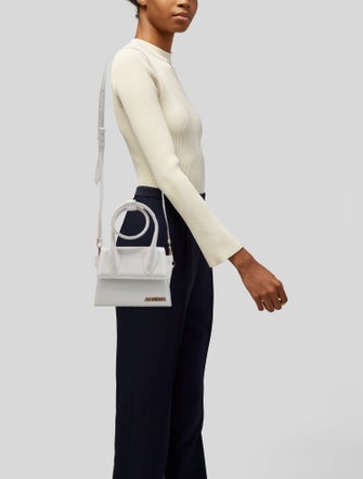 Jacquemus Leather Top Handle Bag