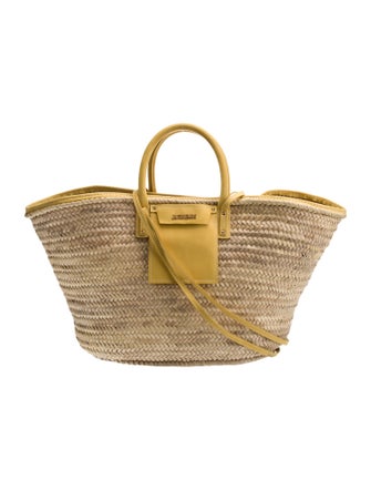 Jacquemus Straw Bucket Bag