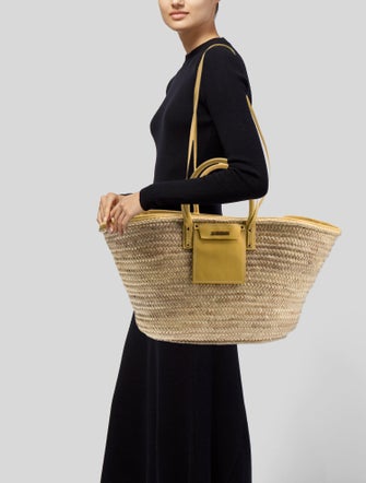 Jacquemus Straw Bucket Bag