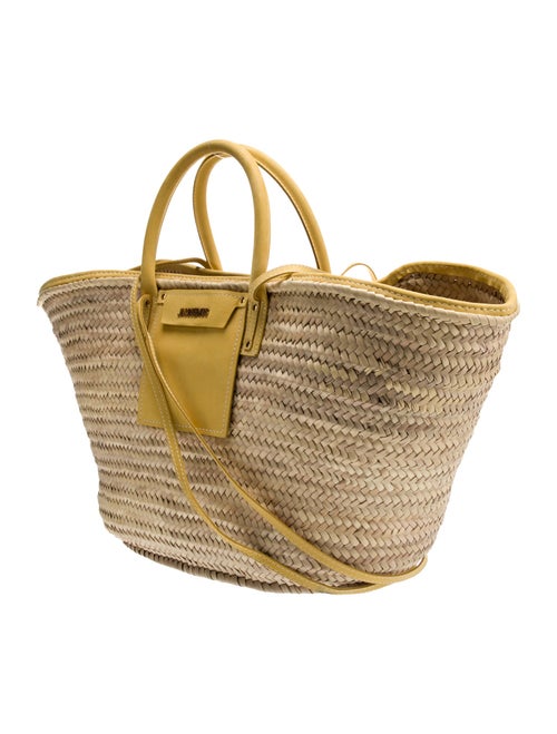 Jacquemus Straw Bucket Bag