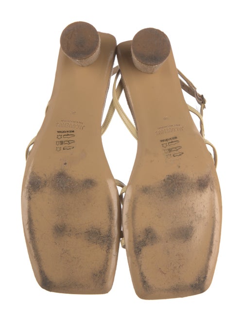 Jacquemus Canvas Slingback Sandals