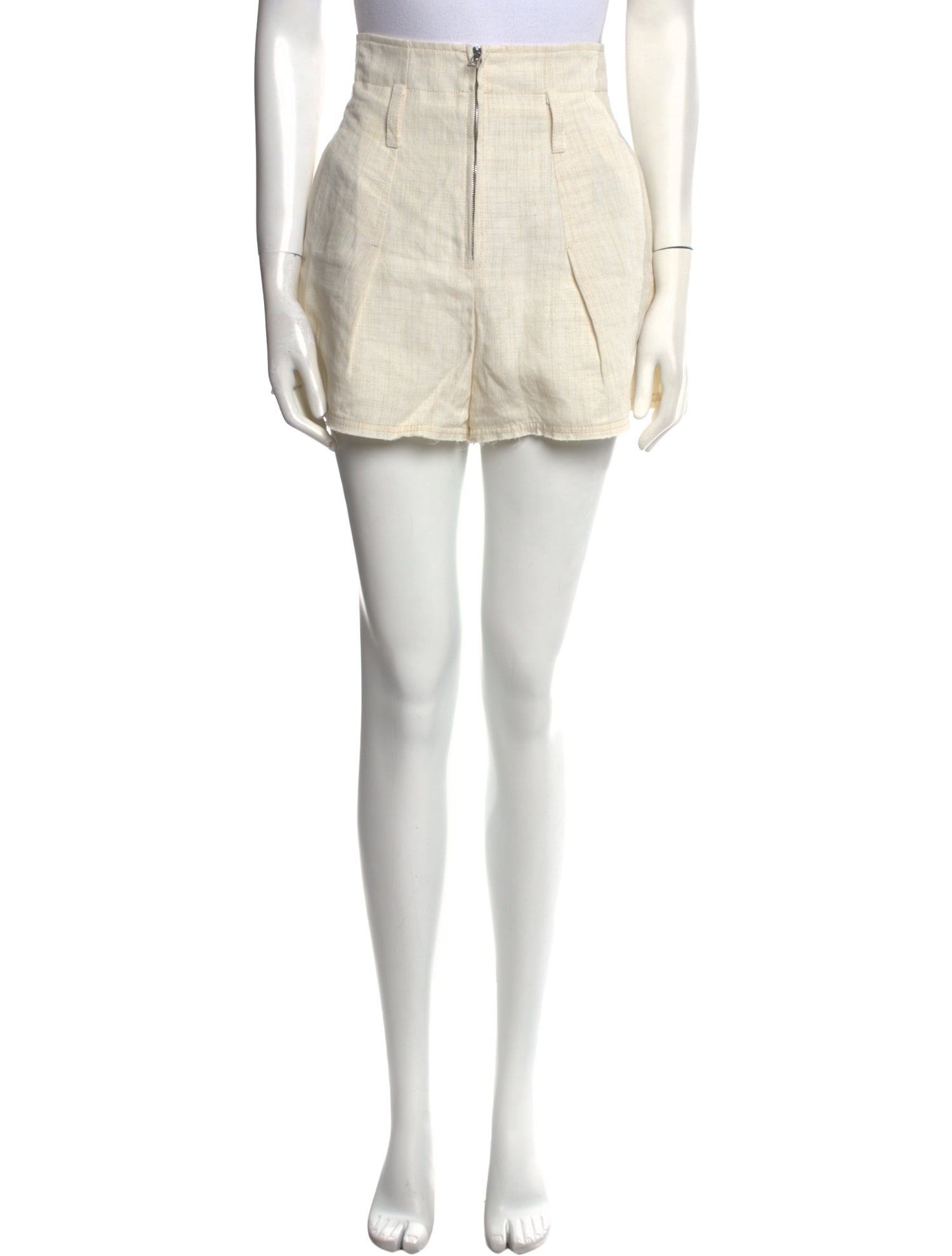 Jacquemus Linen Mini Shorts