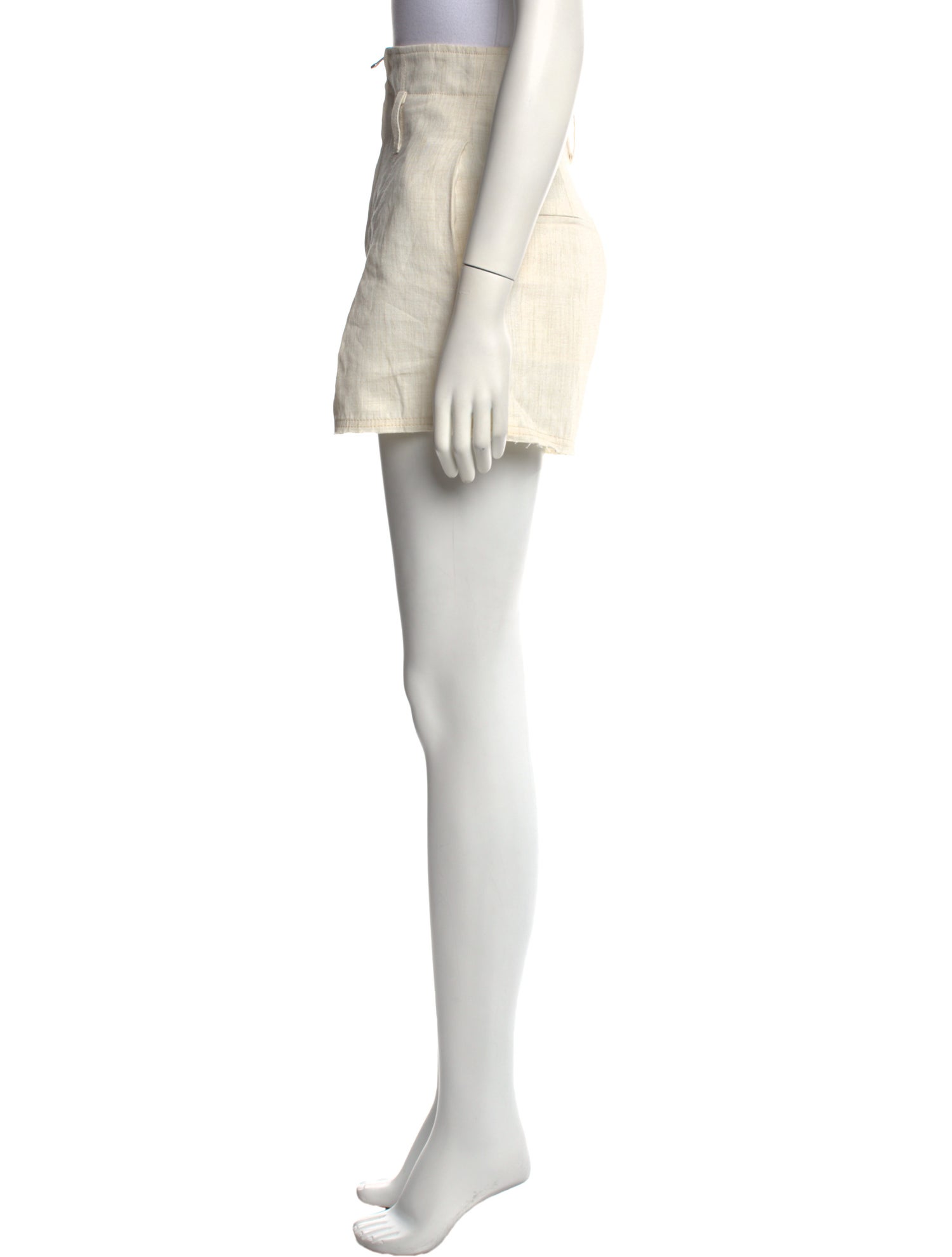 Jacquemus Linen Mini Shorts