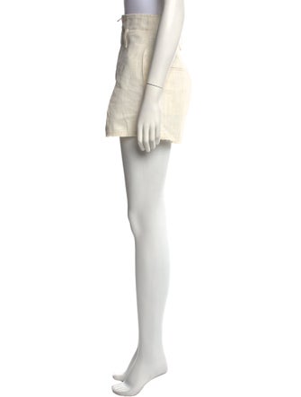 Jacquemus Linen Mini Shorts