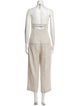 Jacquemus Linen Square Neckline Jumpsuit