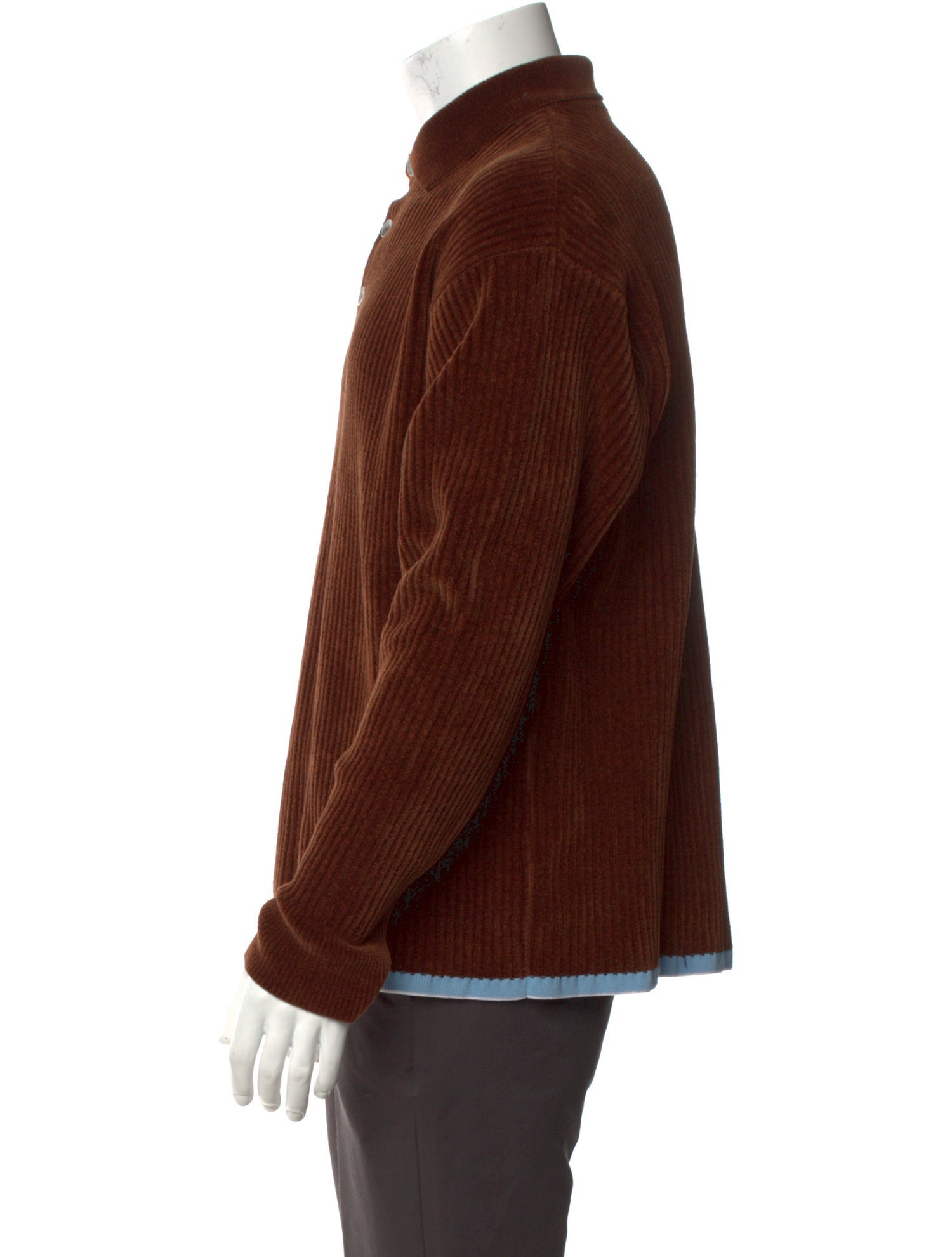 Jacquemus Collar Long Sleeve Polo Sweater