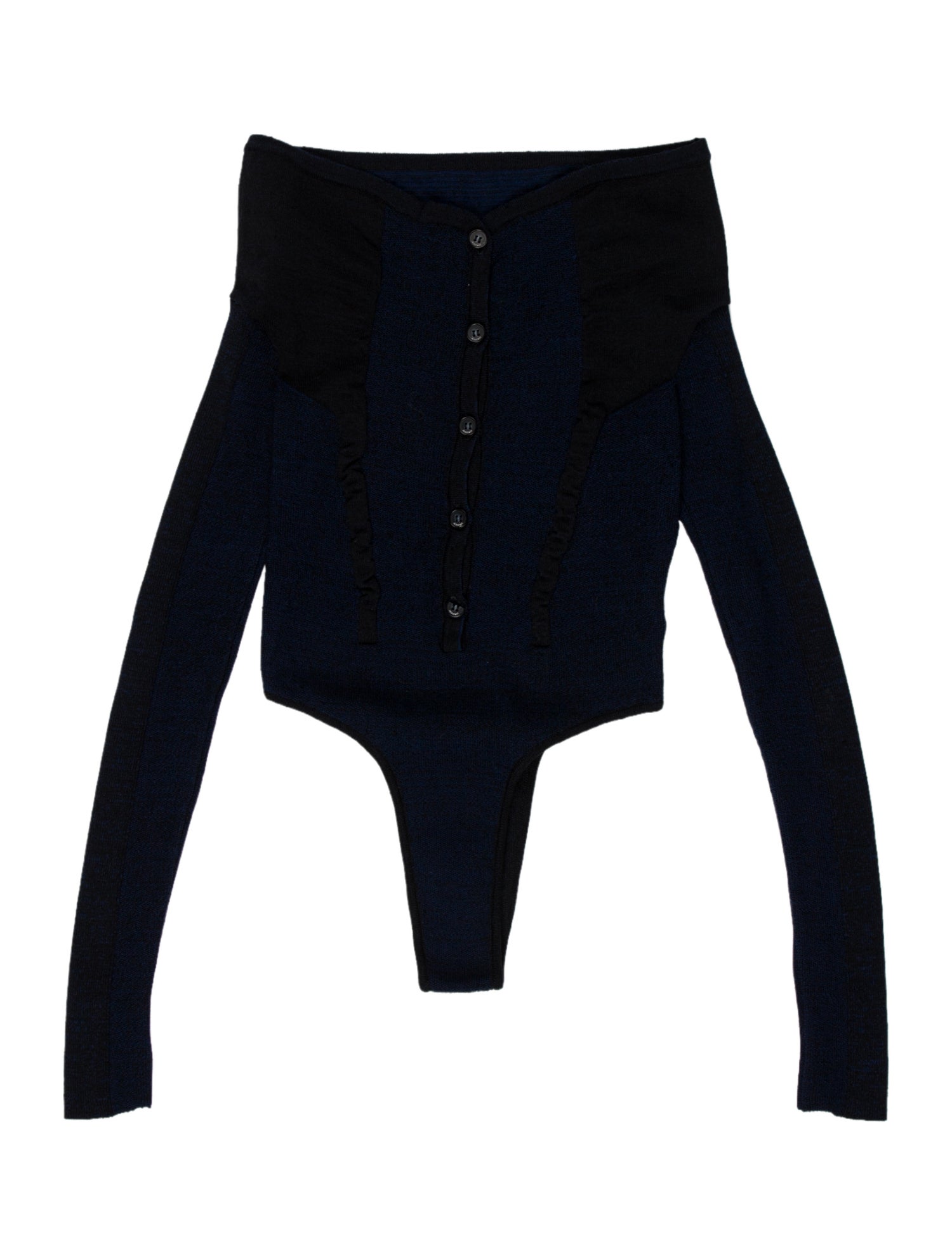 Jacquemus Linen Off-The-Shoulder Bodysuit