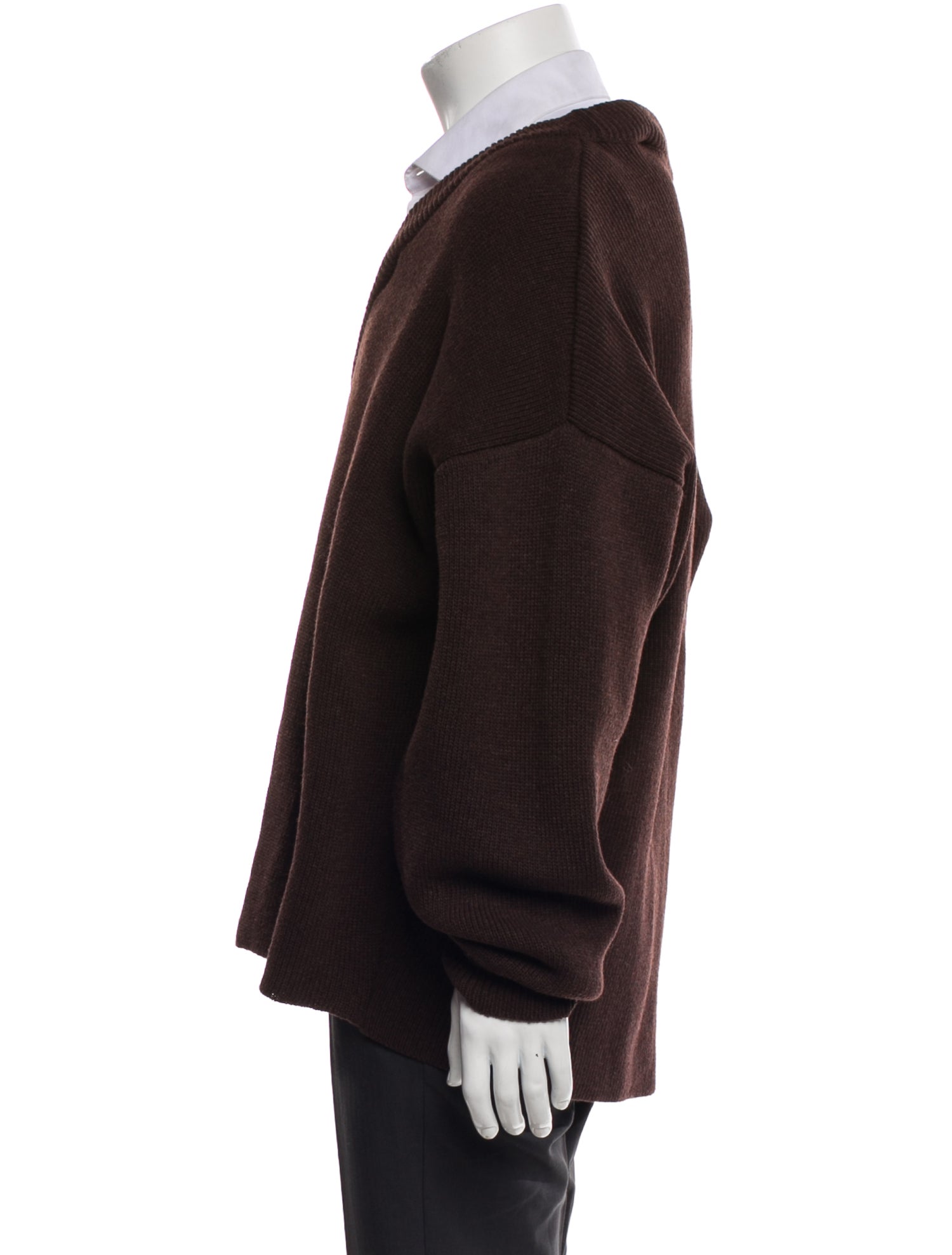 Jacquemus Merino Wool V-Neck Pullover