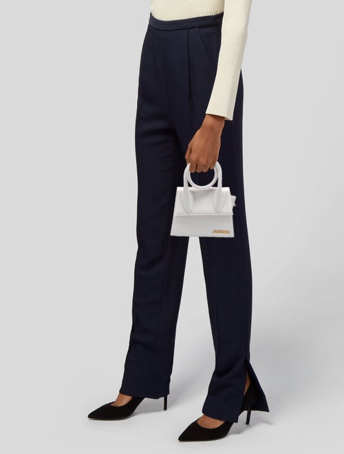 Jacquemus Leather Top Handle Bag