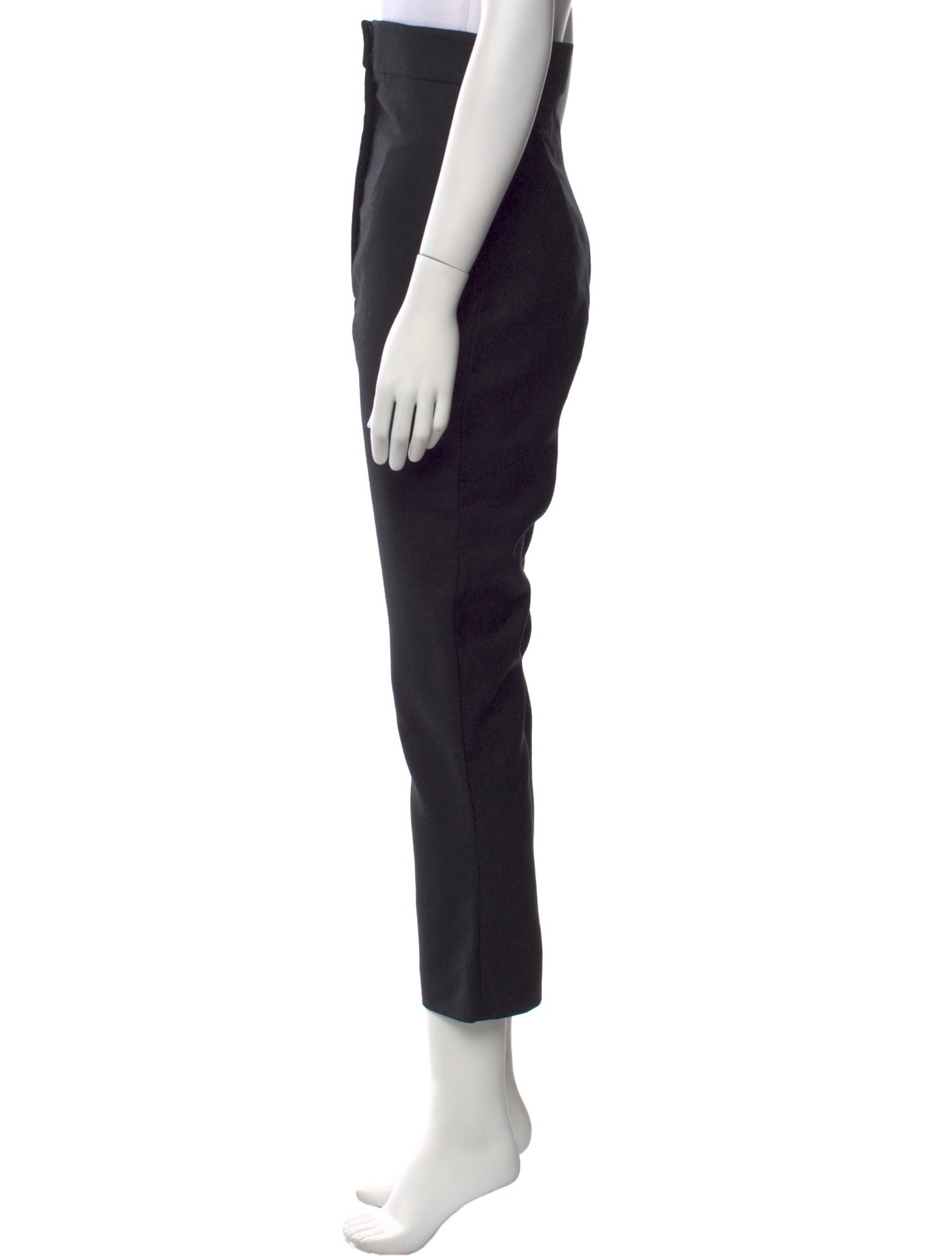 Jacquemus Virgin Wool Straight Leg Pants