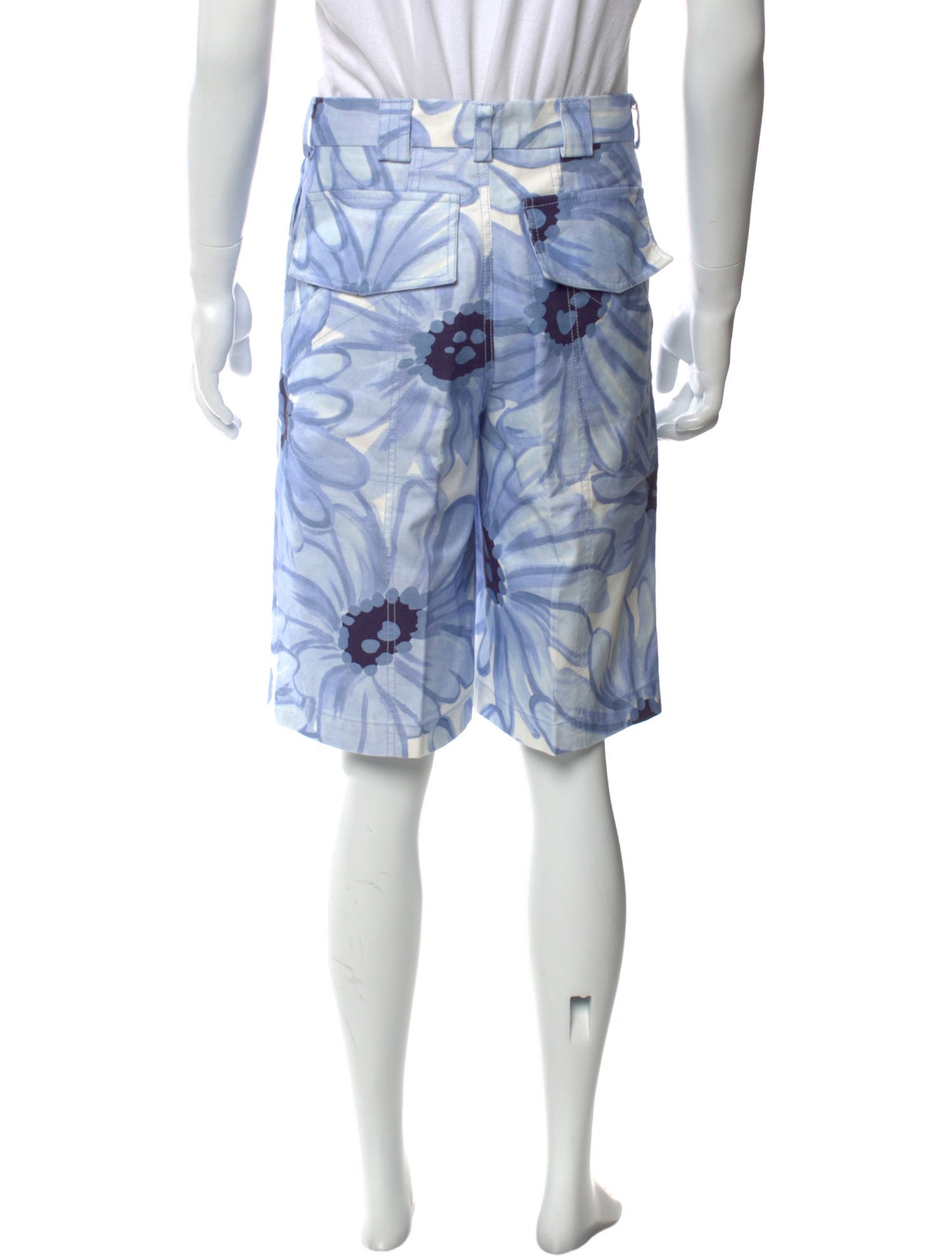 Jacquemus Floral Print Jogger Shorts