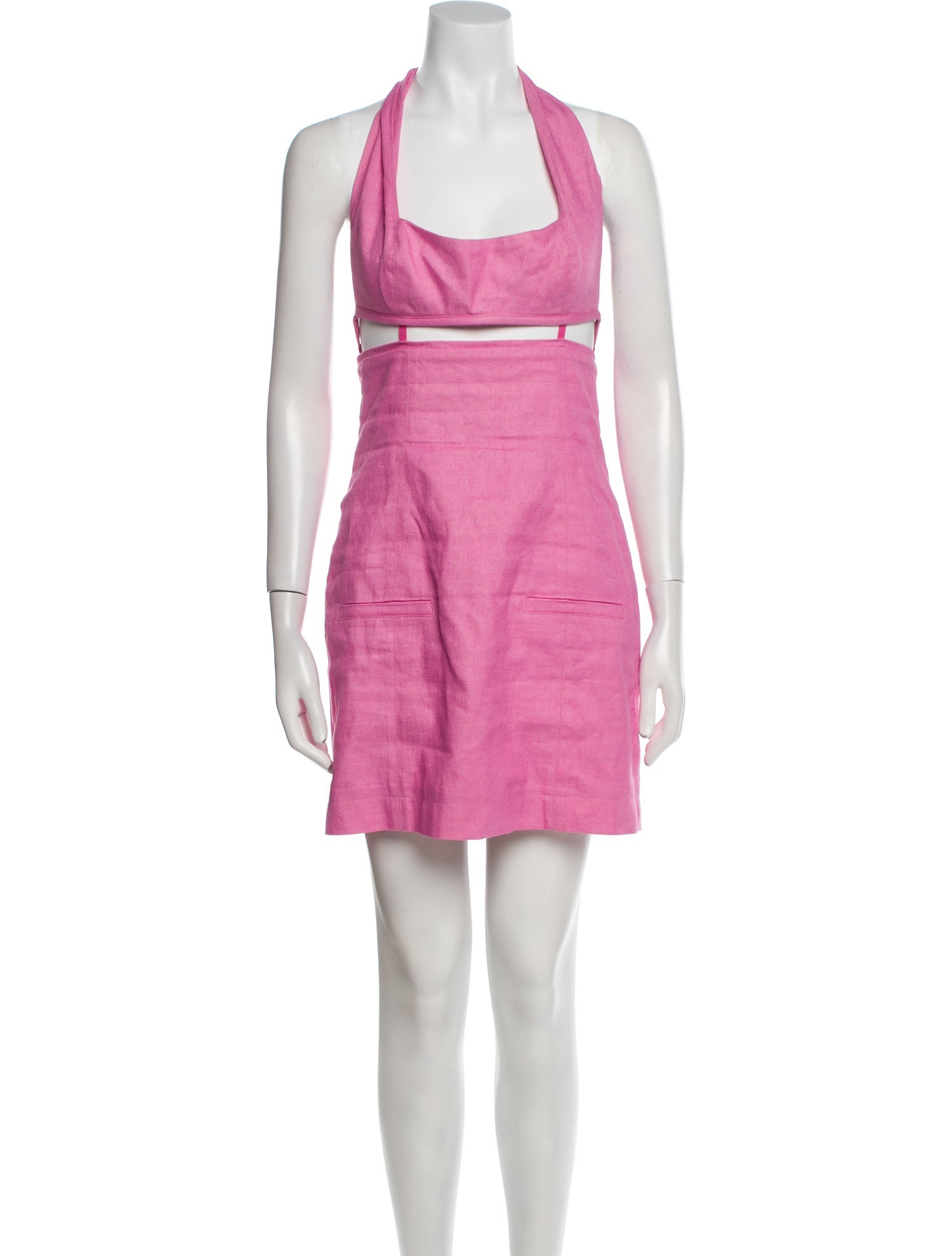 Jacquemus Halterneck Knee-Length Dress