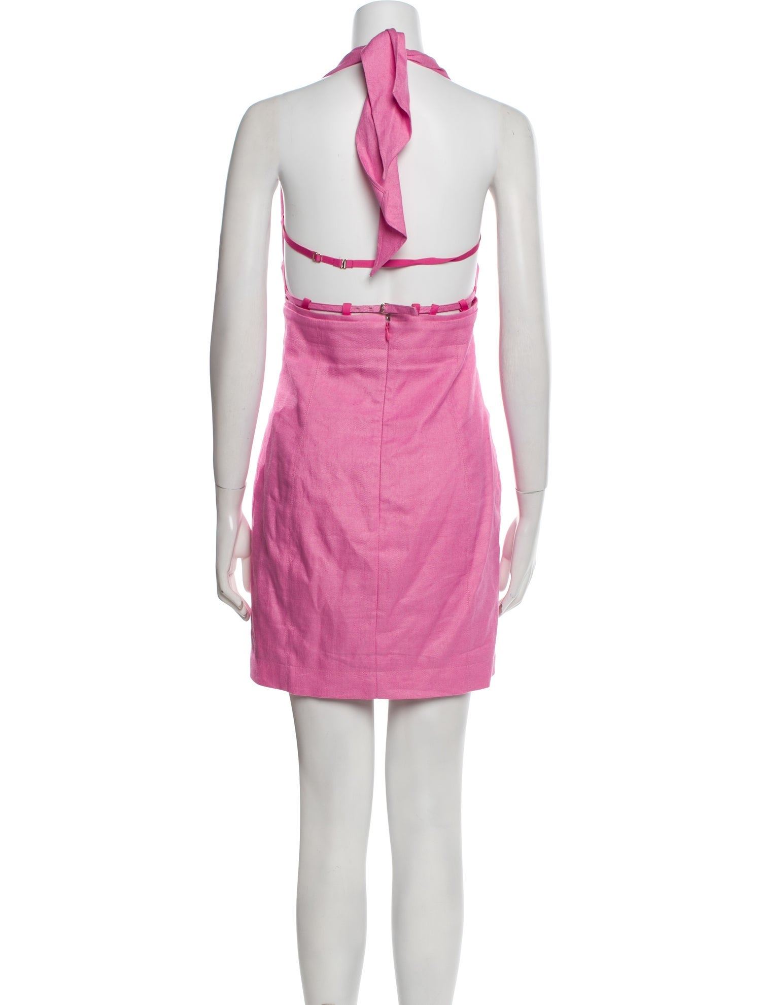 Jacquemus Halterneck Knee-Length Dress