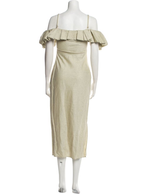 Jacquemus Square Neckline Long Dress