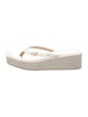 Jacquemus Canvas Flip Flops