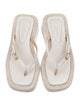 Jacquemus Canvas Flip Flops